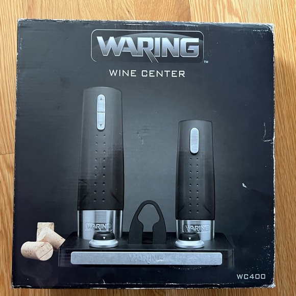 Kitchen Nwt Waring Wc40 Wine Center Opener Preserver And Accessories